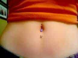 Inverse Navel Piercing Picture