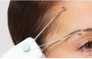 Threading hair removal electronic machine