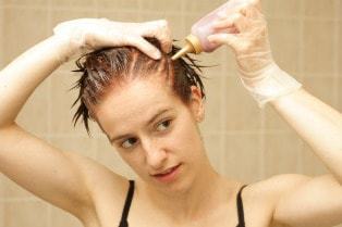 How to remove black hair dye