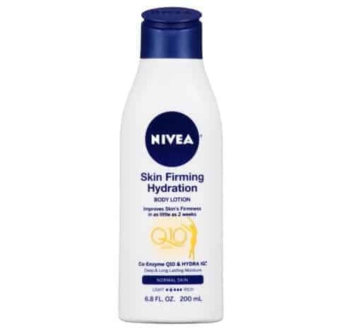 Best Skin Firming Lotion including Nivea, Jergens, and Body Lotions