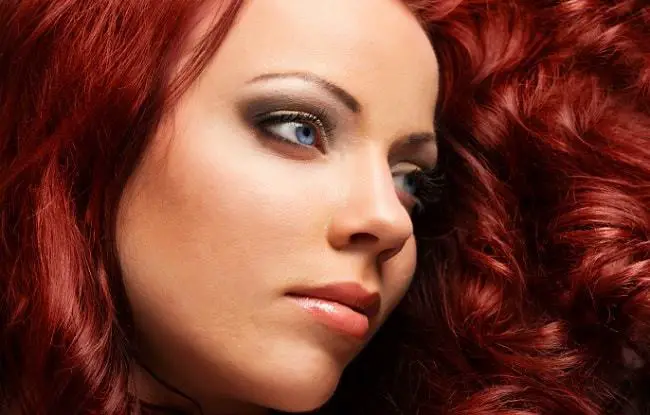 red hair color for fair skin