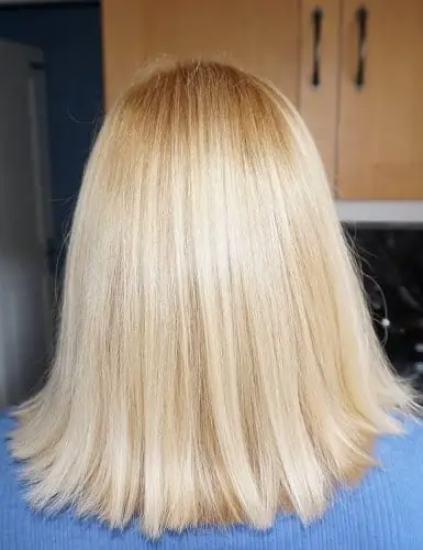 box blonde hair dye idea for women
