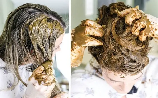 henna hair dye to color gray hair