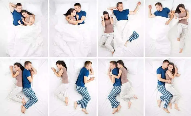 Comfortable Couple Sleeping Positions