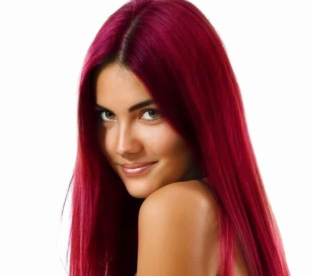 red hair color for olive skin tone 