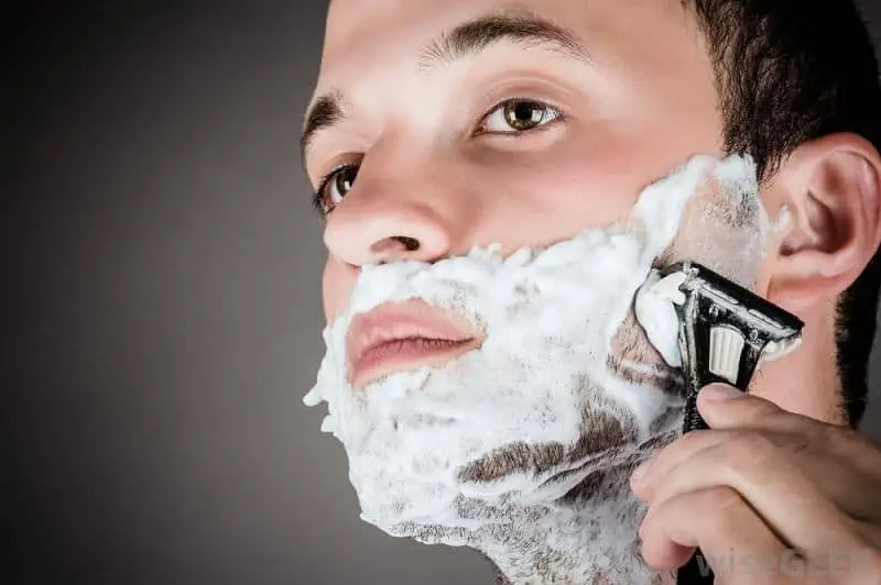 how to shave a beard