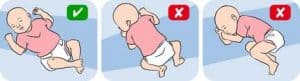 Safe and Funny Baby sleeping positions