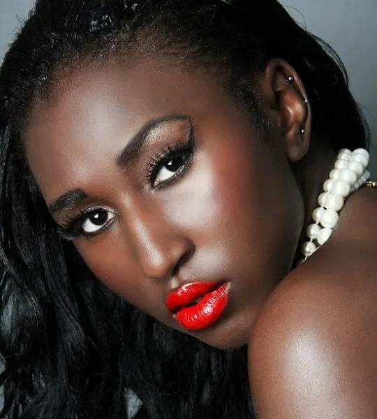 red lipstick for black women