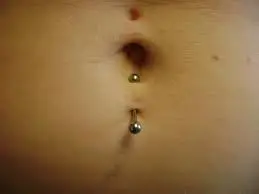 Bottom Navel Piercing Picture