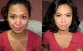 Skin Lightening soap before and aftre pictures