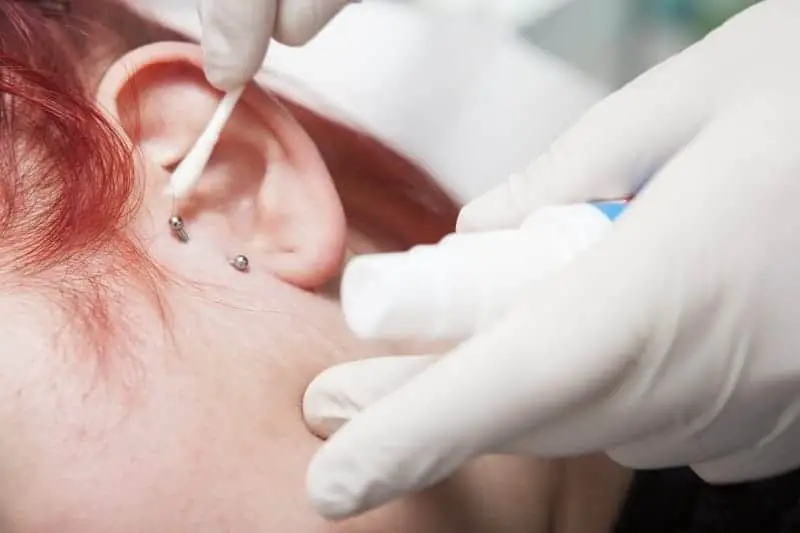 Ear Piercing Healing and Procedure