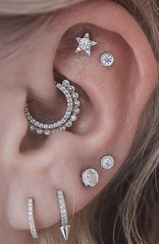 Ear Piercing Types