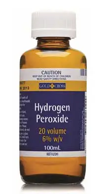 does hydrogen peroxide lighten skin