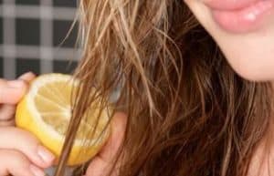 does lemon juice lighten hair