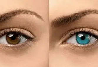 How to lighten eye color permanently