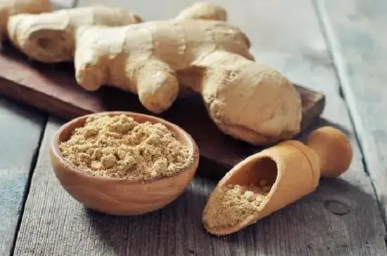 Ginger to remove white spots on skin